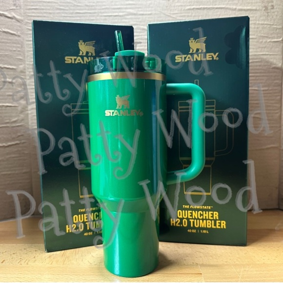Stanley St. Patricks Day Emerald Green Quencher Tumbler - Picture 1 of 1